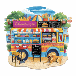 Wooden Jigsaw Puzzle - ThamBurger Fun