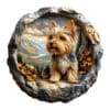 Wooden Jigsaw Puzzle - Yorkshire Terrier in Nature