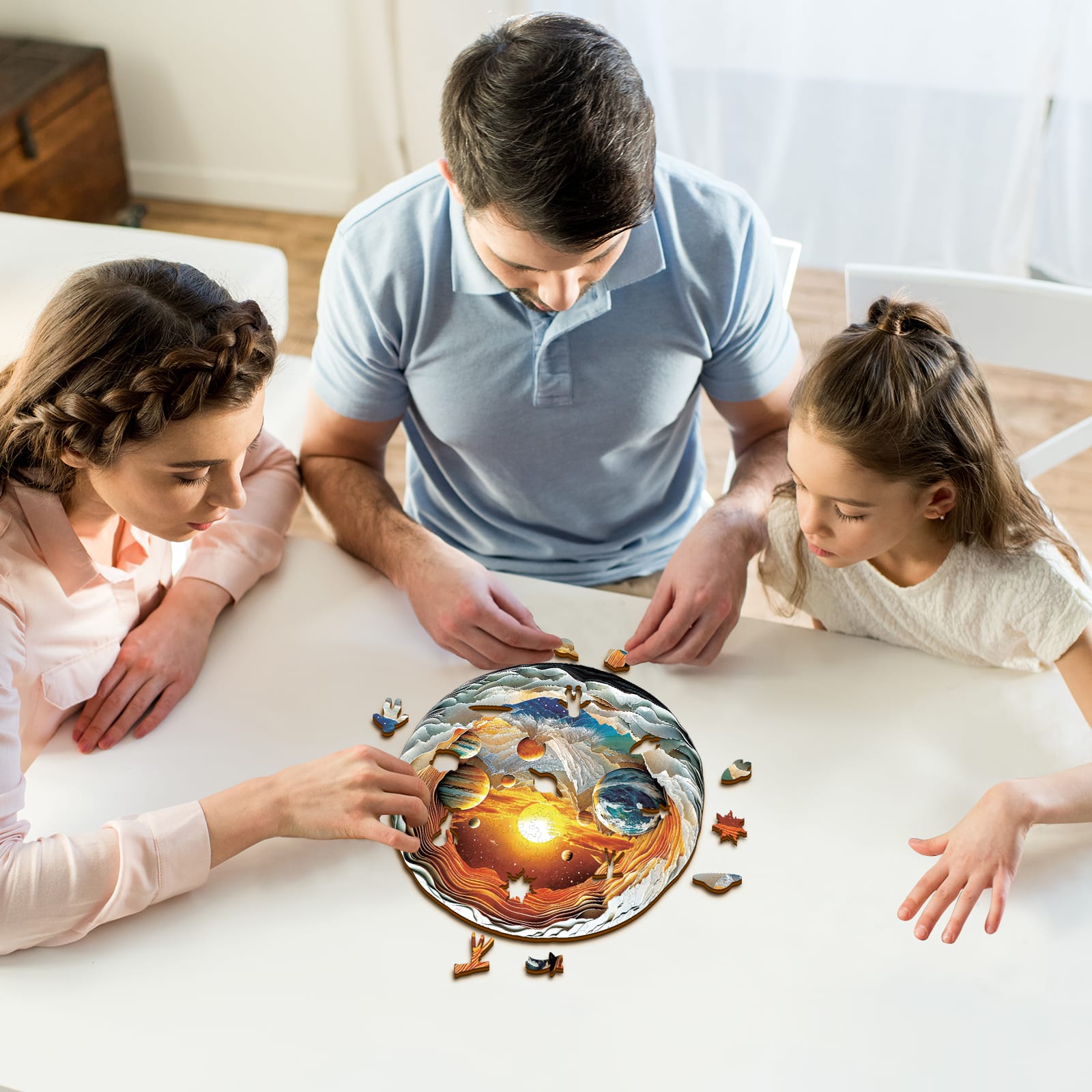Wooden Jigsaw Puzzle - Cosmic Realms - Image 6