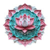 Wooden Jigsaw Puzzle - 3D Mandala Lotus-1