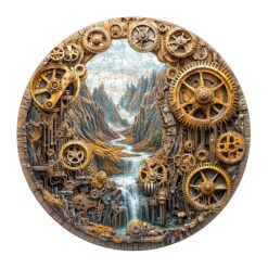 Wooden Jigsaw Puzzle - City of Machinery