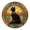 Wooden Jigsaw Puzzle - egyptian cat