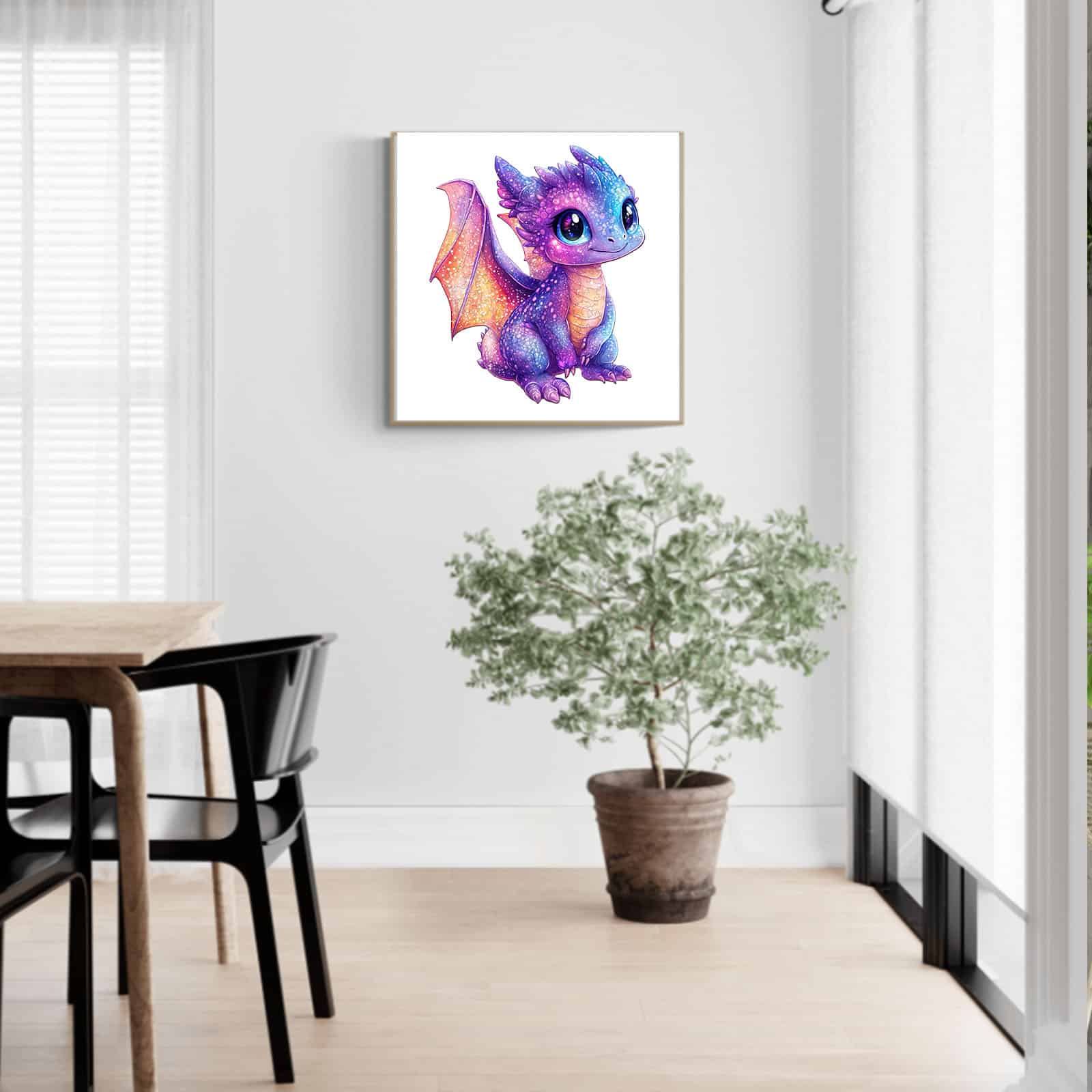 Wooden Jigsaw Puzzle - Glittering dragon - Image 7