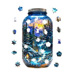 Alternative view of Wooden Jigsaw Puzzle -Winter Dreamscape