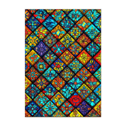 Wooden Jigsaw Puzzle – Mandala kaleidoscope-1