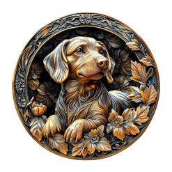Wooden Jigsaw Puzzle - 3D Metal Dachshund