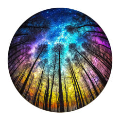 Wooden Jigsaw Puzzle – Galactic forest-1