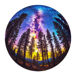Wooden Jigsaw Puzzle – Galactic forest-2
