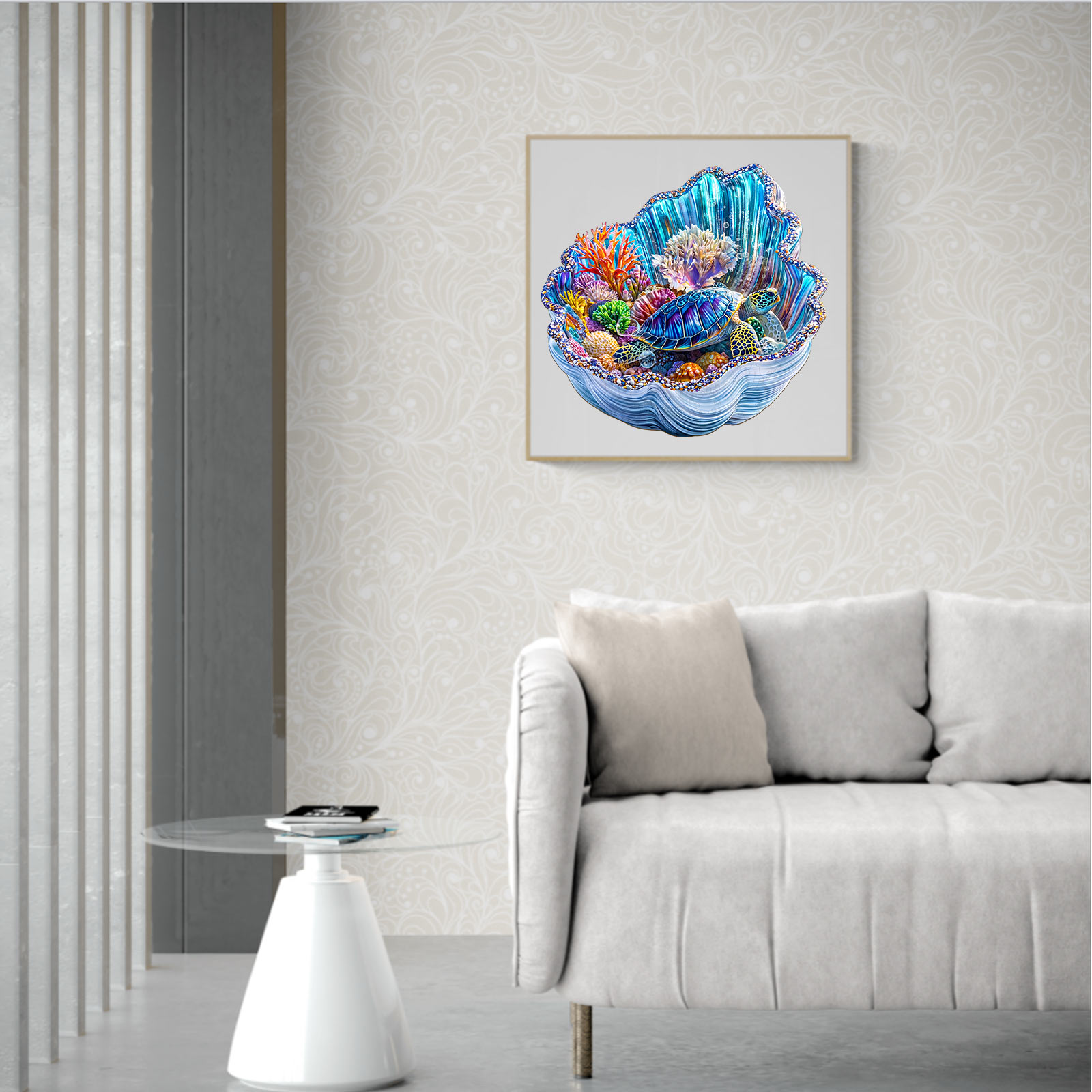 Wooden Jigsaw Puzzle – Giant Shell Dreams - Image 9