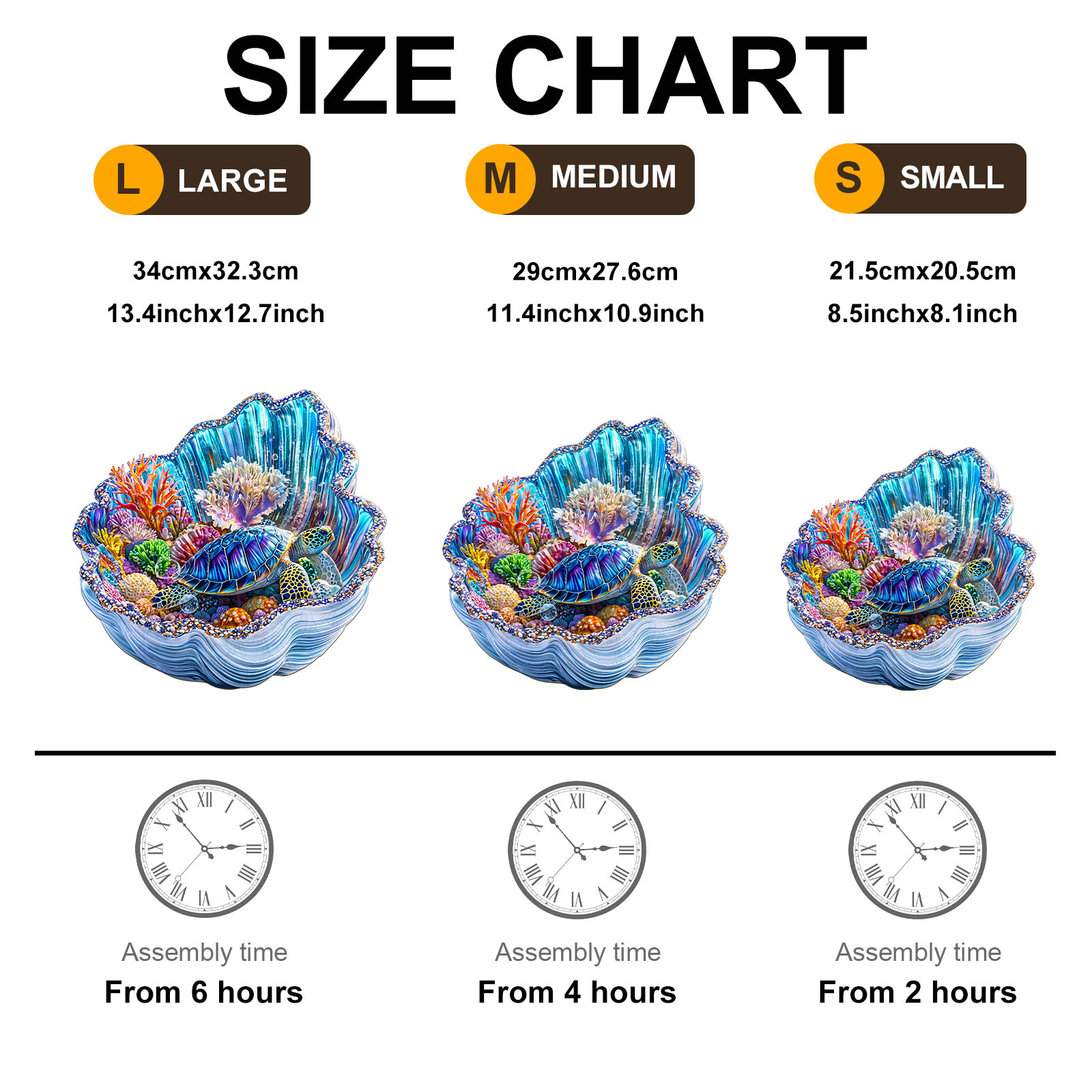 Wooden Jigsaw Puzzle – Giant Shell Dreams - Image 6