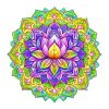 Wooden Jigsaw Puzzle – mandala lotus-1