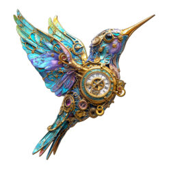 Wooden Jigsaw Puzzle - Mechanical hummingbird
