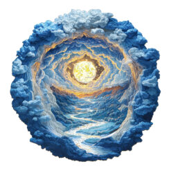 Wooden Jigsaw Puzzle – Moonlight Dreamscape