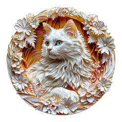 Wooden Jigsaw Puzzle – 3D Cat-2