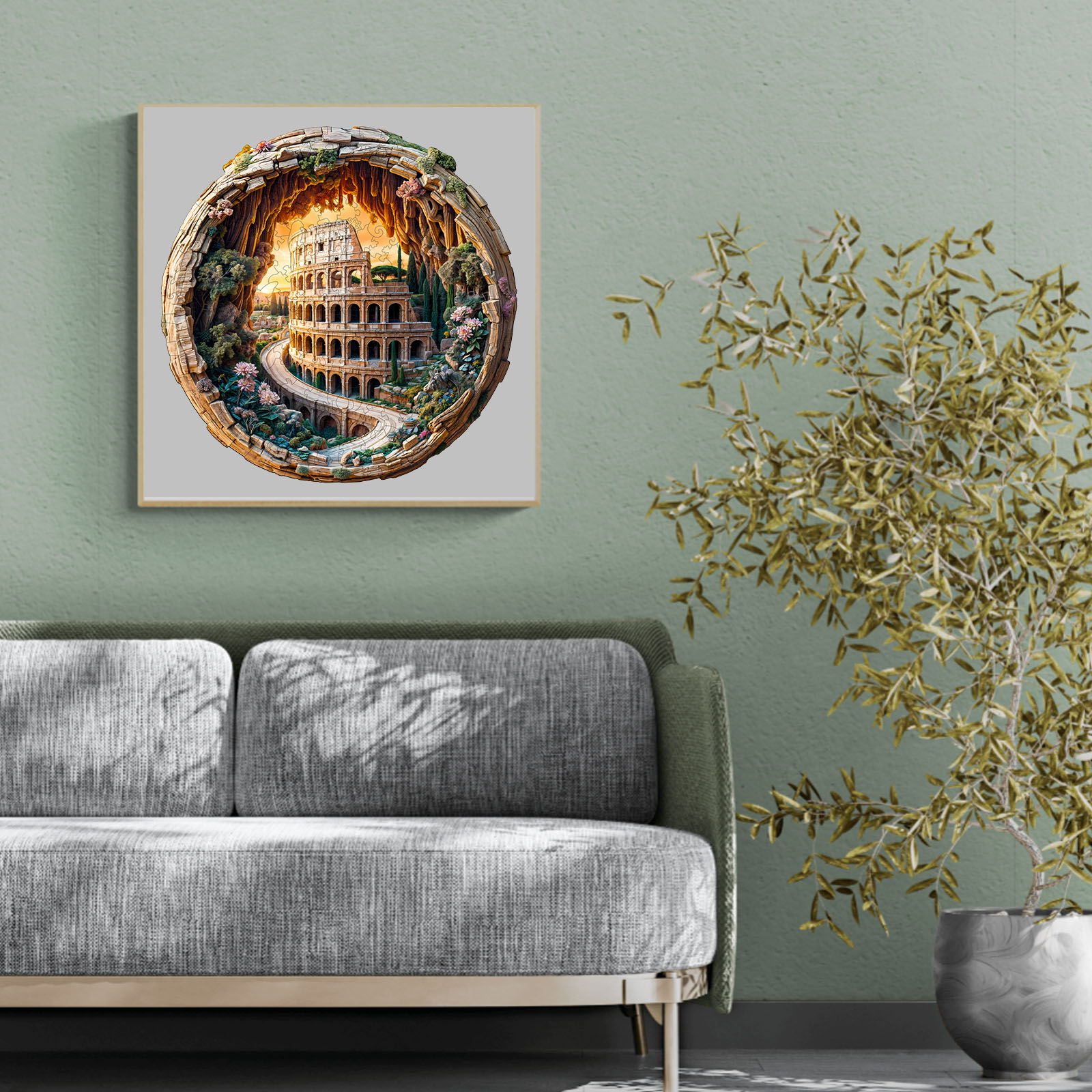 Wooden Jigsaw Puzzle –3D Colosseum - Image 9