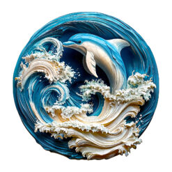 Wooden Jigsaw Puzzle – 3D Dolphin-2