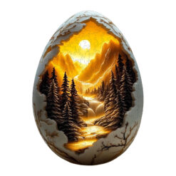 Wooden Jigsaw Puzzle – 3d eggshell world-1