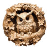 Wooden Jigsaw Puzzle – 3D owl-1