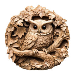 Wooden Jigsaw Puzzle – 3D owl-2