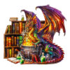 Wooden Jigsaw Puzzle – dragon magic potion
