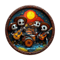 Wooden Jigsaw Puzzle –Mexican bands