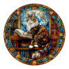 Wooden Jigsaw Puzzle – The Maine Cat Library