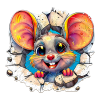 Wooden Jigsaw Puzzle – wall rat-1