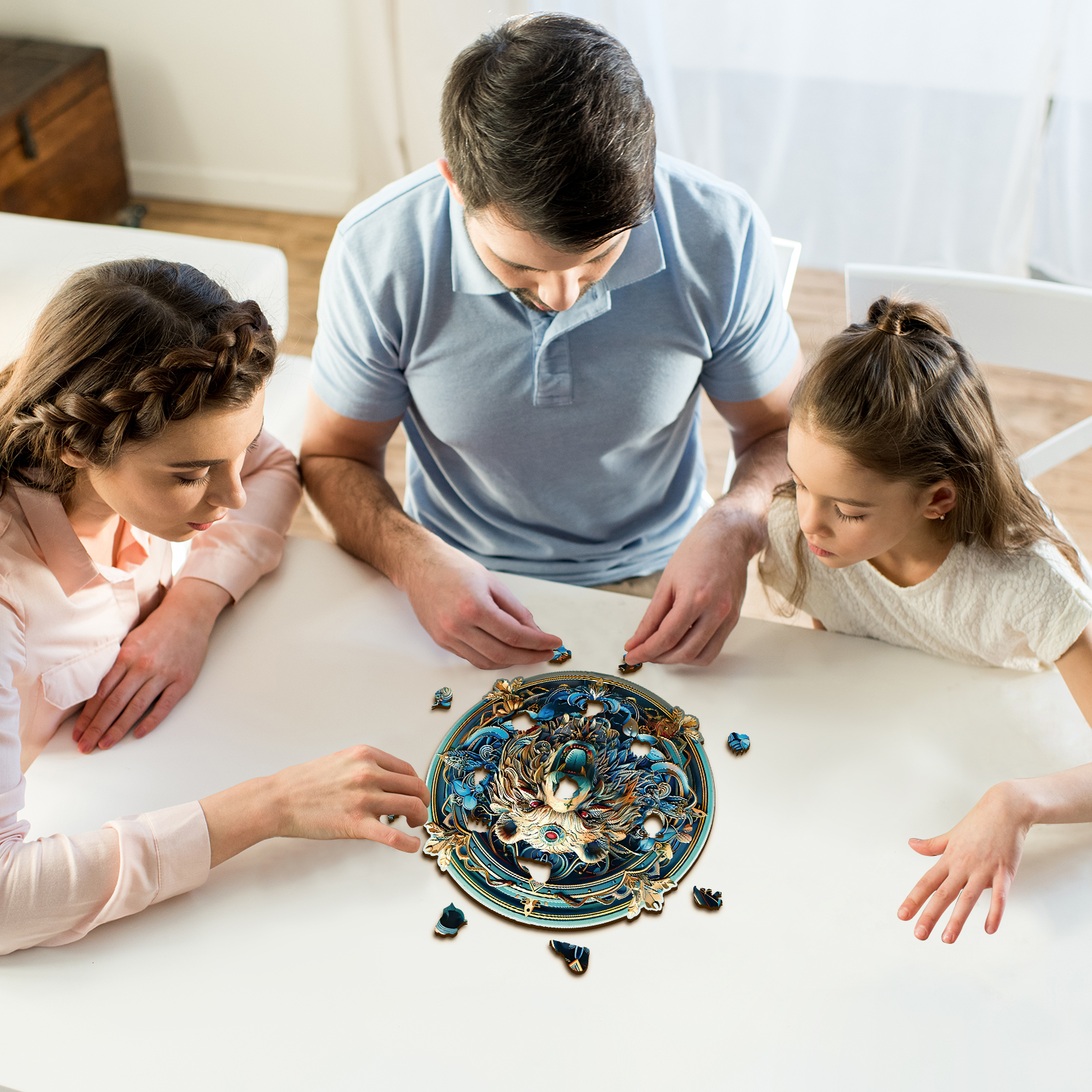 Wooden Jigsaw Puzzle – Angry Bear - Image 6