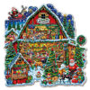 Wooden Jigsaw Puzzle – Christmas Grocery Store