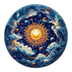 Wooden Jigsaw Puzzle – Cosmic Radiance