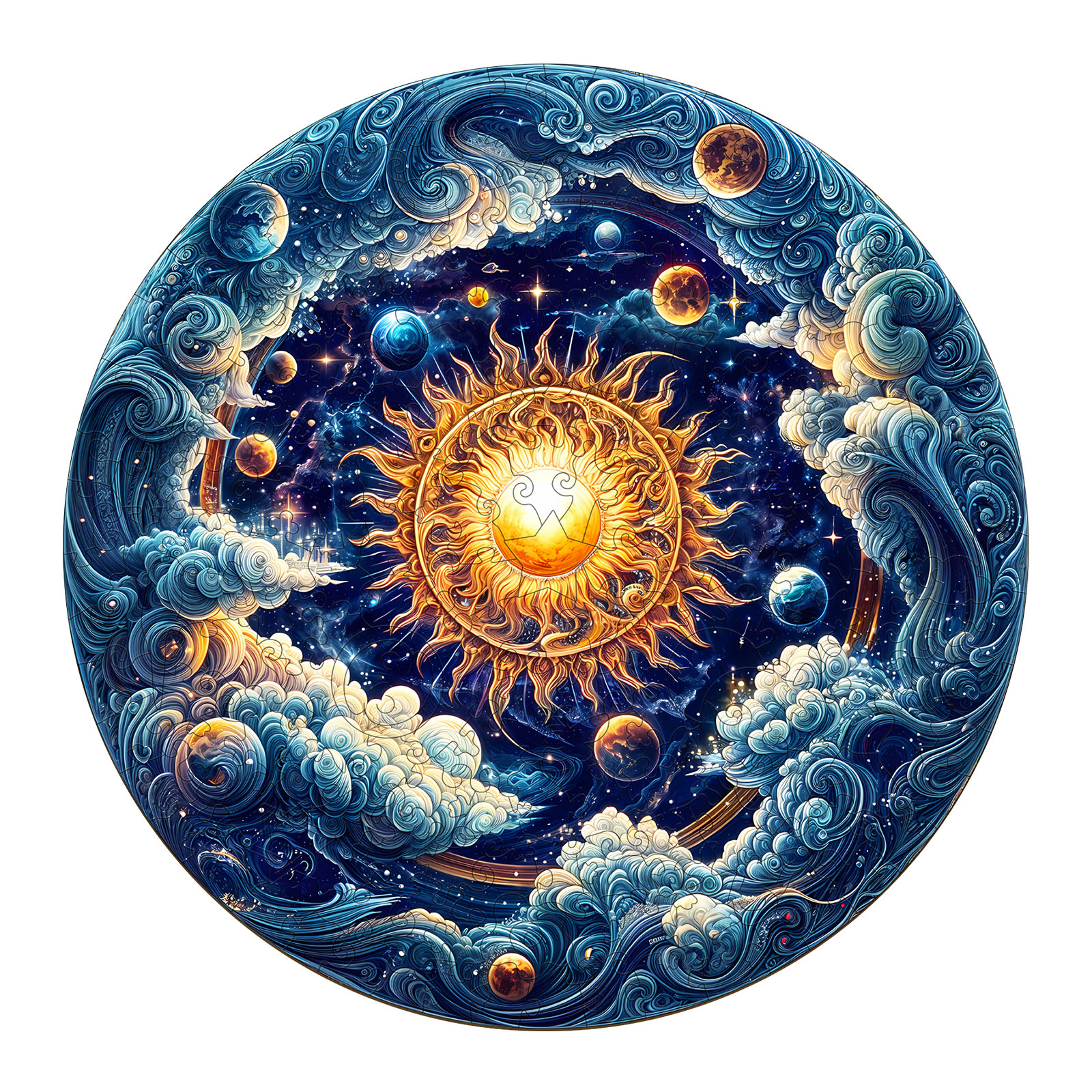 Wooden Jigsaw Puzzle – Cosmic Radiance