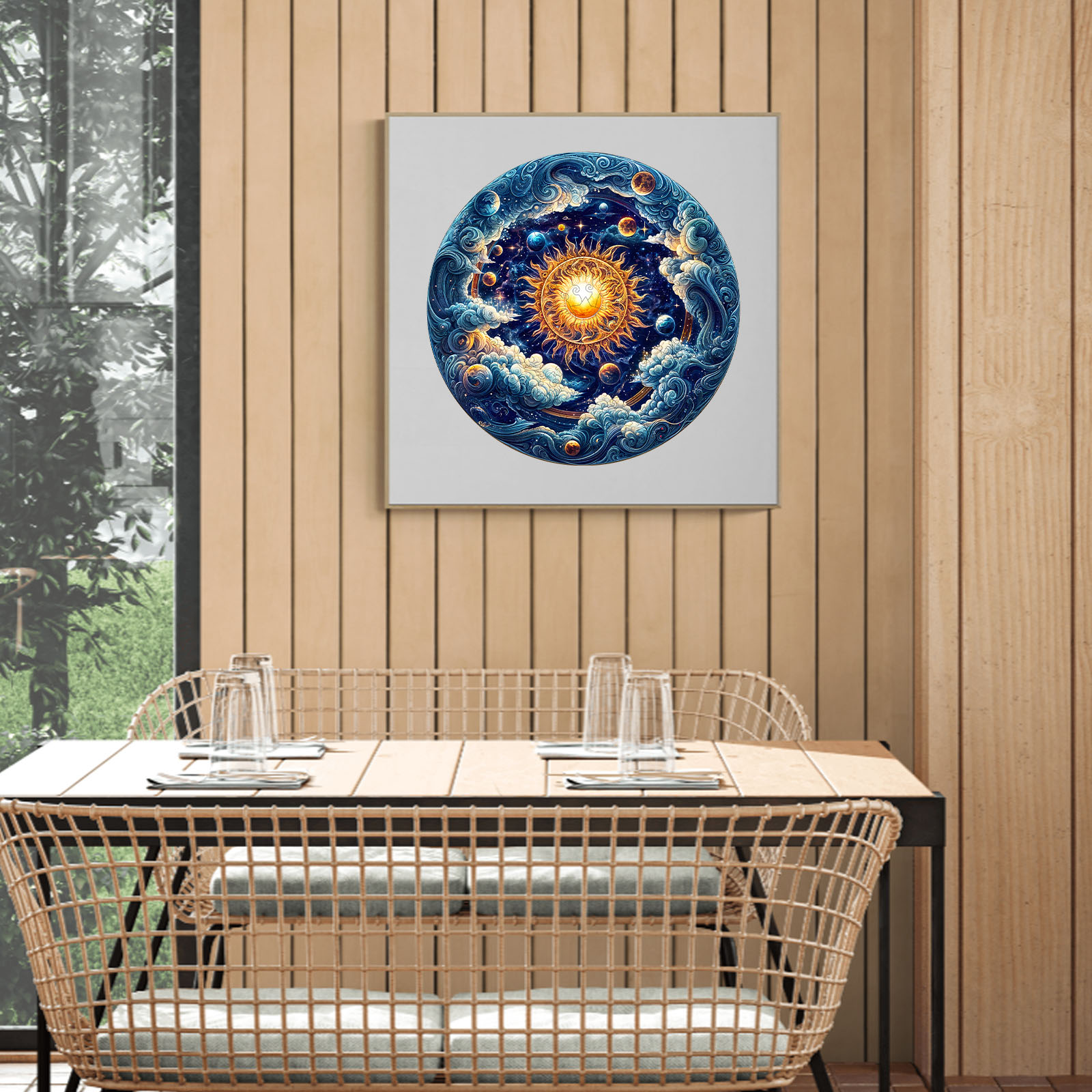 Wooden Jigsaw Puzzle – Cosmic Radiance - Image 8