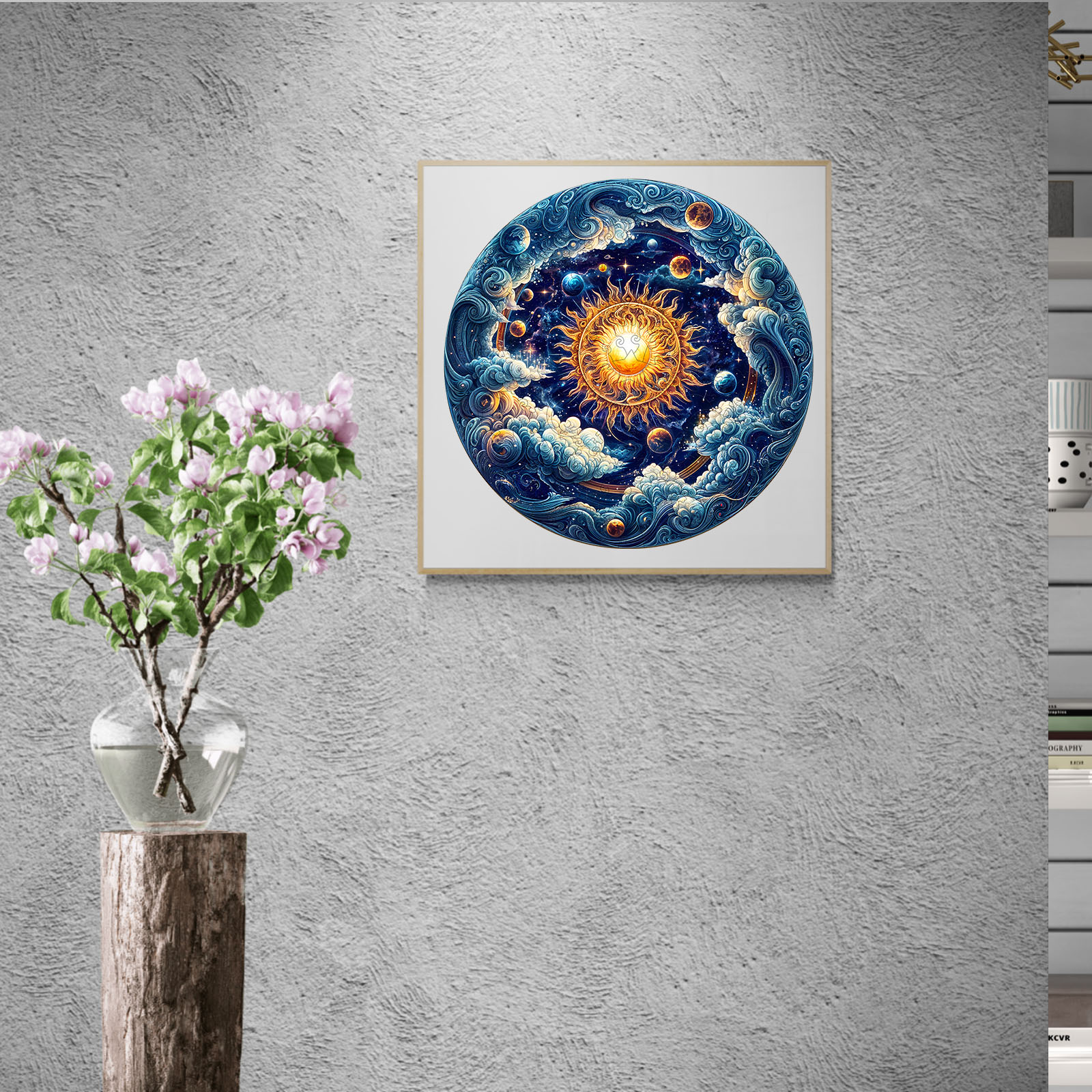 Wooden Jigsaw Puzzle – Cosmic Radiance - Image 7