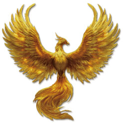 Wooden Jigsaw Puzzle –Golden Feather Phoenix