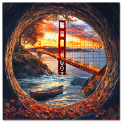 Wooden Jigsaw Puzzle – Golden Gate Bridge