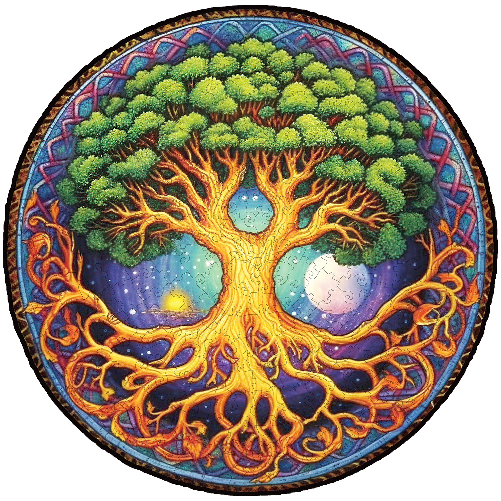 Wooden Jigsaw Puzzle – Lush Tree of Life