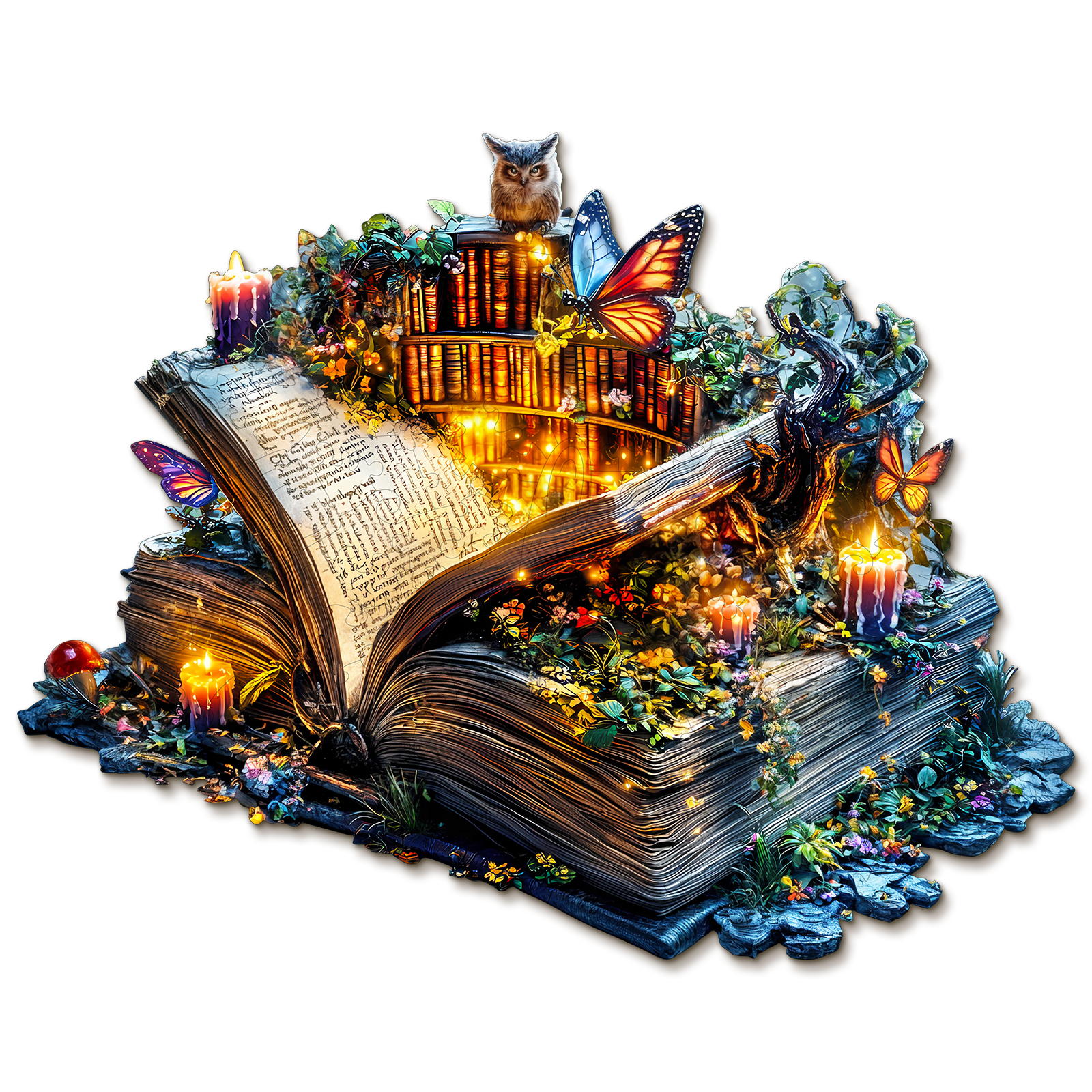 Wooden Jigsaw Puzzle – Magic Book