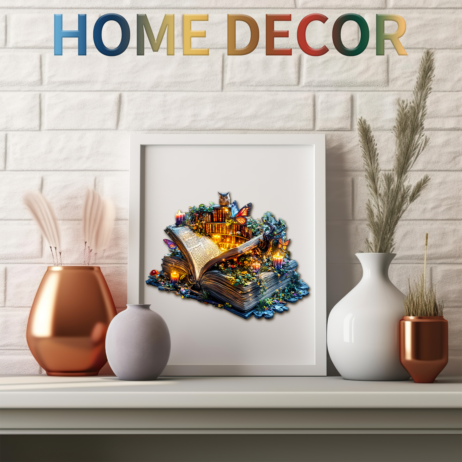 Wooden Jigsaw Puzzle – Magic Book - Image 8