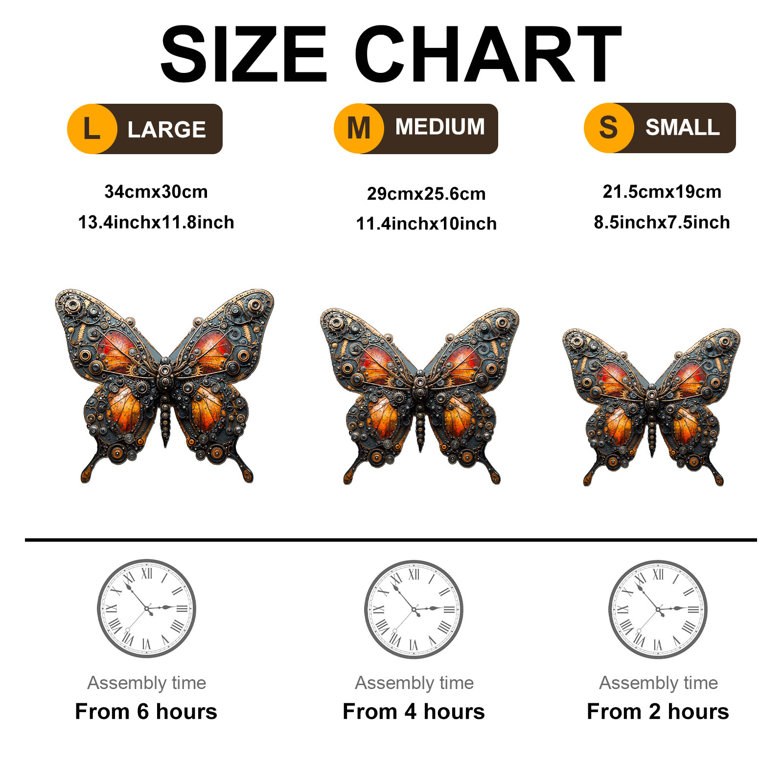 Wooden Jigsaw Puzzle – Mechanical butterfly - Image 7