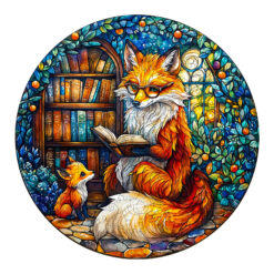 Wooden Jigsaw Puzzle – Mother Fox Storytime-1