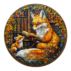 Wooden Jigsaw Puzzle – Mother Fox Storytime-3