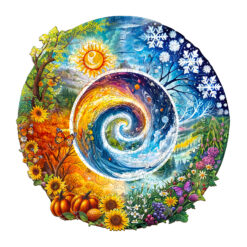Wooden Jigsaw Puzzle – Seasons of Life