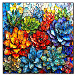 Wooden Jigsaw Puzzle – succulents