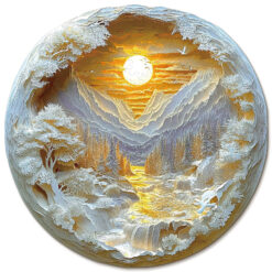 Wooden Jigsaw Puzzle – Sunrise in the East