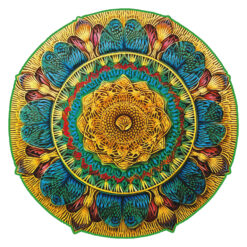 Wooden Jigsaw Puzzle –  Vintage Mandala