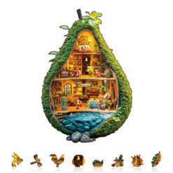 Alternative view of Wooden Jigsaw Puzzle –Ant House