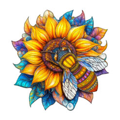 Wooden Jigsaw Puzzle –Bee in Bloom