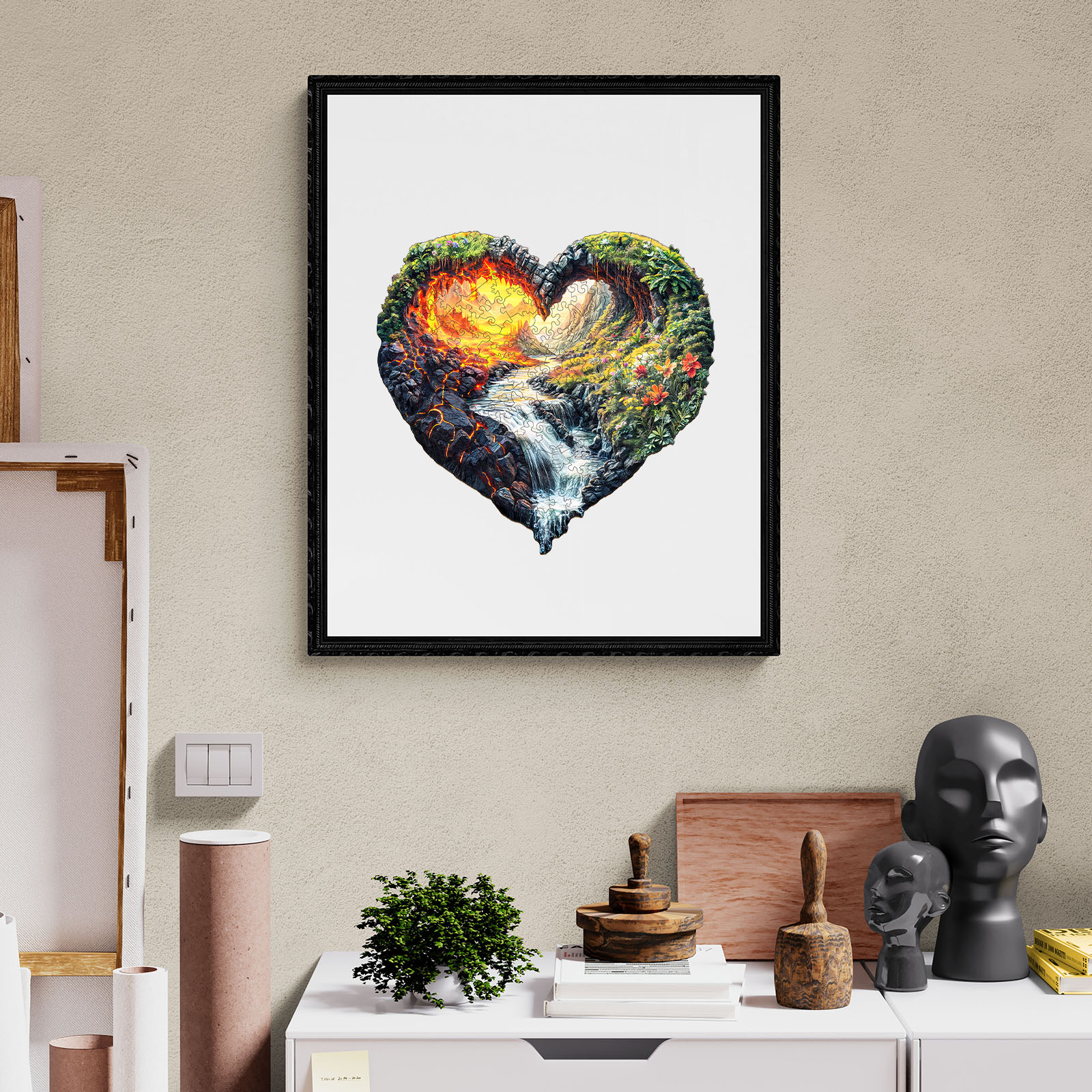 Wooden Jigsaw Puzzle – ETERNAL FLOW - Image 9