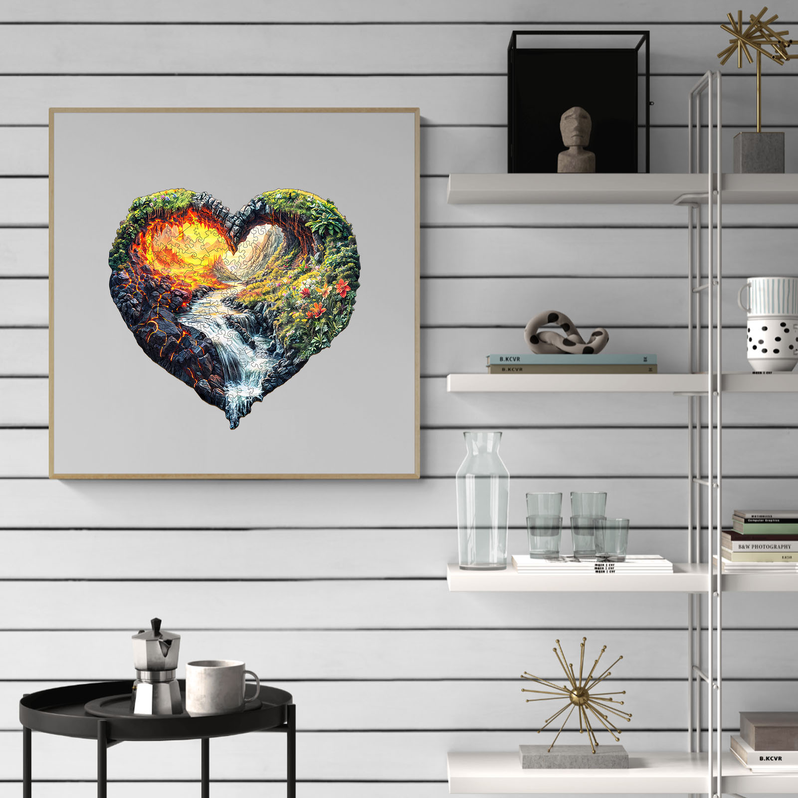 Wooden Jigsaw Puzzle – ETERNAL FLOW - Image 8