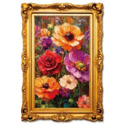 Wooden Jigsaw Puzzle – Gorgeous Decorative Blooms